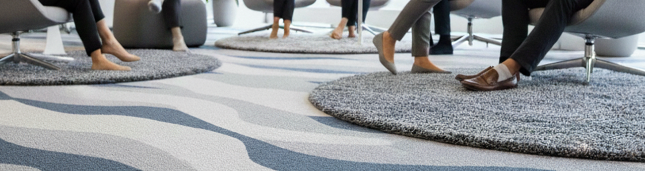 Como o carpete fortalece o bem-estar e cria ambientes acolhedores?